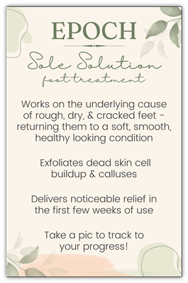 Epoch Sole Solution Foot Treatment Insert